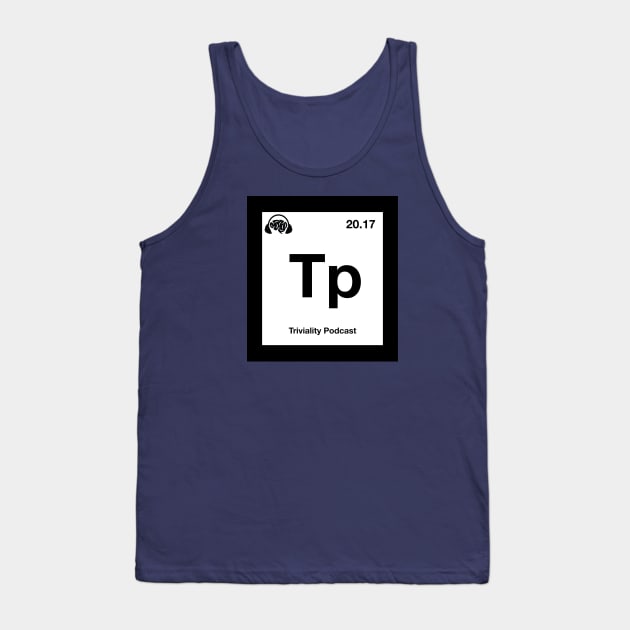 Triviality Periodically (Full Color - Black) Tank Top by 